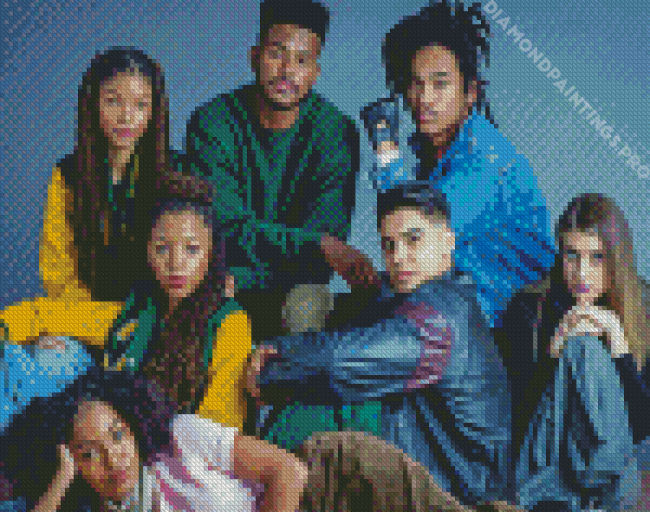 Grown Ish Serie Characters Diamond Painting