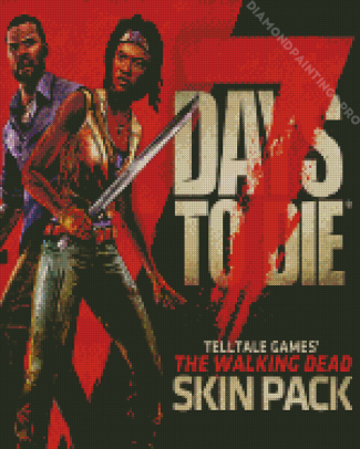 7 Days To Die Game Poster Diamond Painting