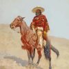 A Mexican Vaquero By Frederic Remington Diamond Painting