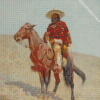 A Mexican Vaquero By Frederic Remington Diamond Painting