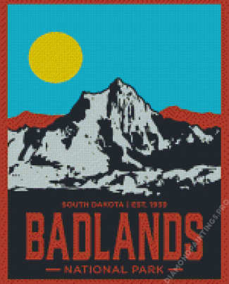 Badlands Diamond Painting