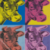 Cows Pop Art Andy Warhol Diamond Painting