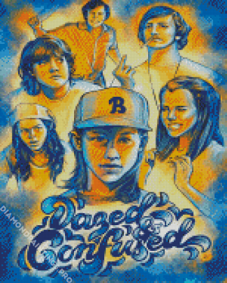 Dazed And Confused Poster Art Diamond Painting