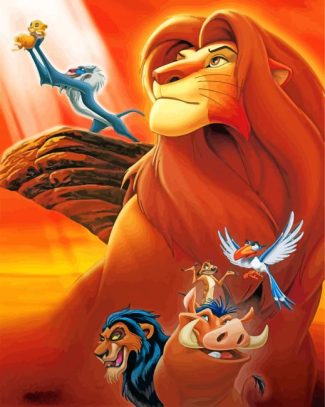 Disney Lion King Diamond Painting