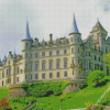 Dunrobin Castle In Sutherland Scotland Diamond Painting