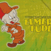 Elmer Fudd Animation Character Diamond Painting