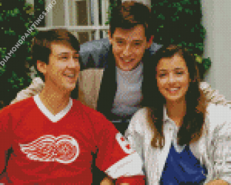 Ferris Buellers Day Off Movie Characters Diamond Painting