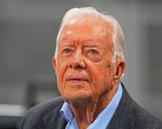 Former US President Jimmy Carter Diamond Painting