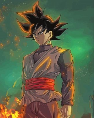 Goku Black Character Diamond Painting