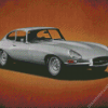 Grey Jaguar Type 1 Art Diamond Painting