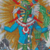 Huitzilopochtli Art Diamond Painting