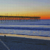 Isle Beach Pier Diamond Painting