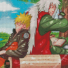 Jiraiya And Naruto Diamond Painting