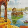 Lake View Indian Landscapes Diamond Painting