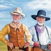 Lonesome Dove Robert And Tommy Diamond Painting