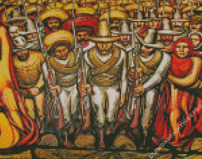 Mexican Revolution Art Diamond Painting