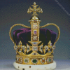 Royal Coronation Crown Diamond Painting