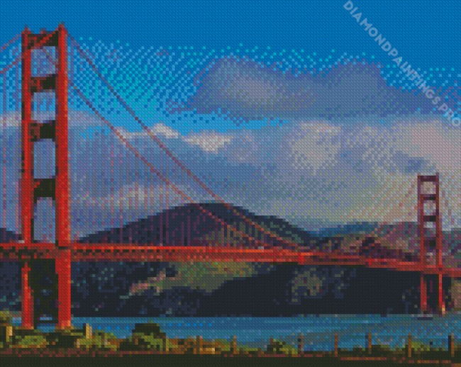 San Francsisco Bridge Diamond Painting