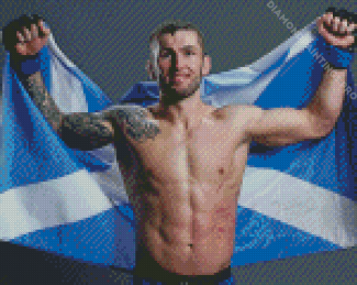 Scottish MMA Fighter Stevie Ray Diamond Painting