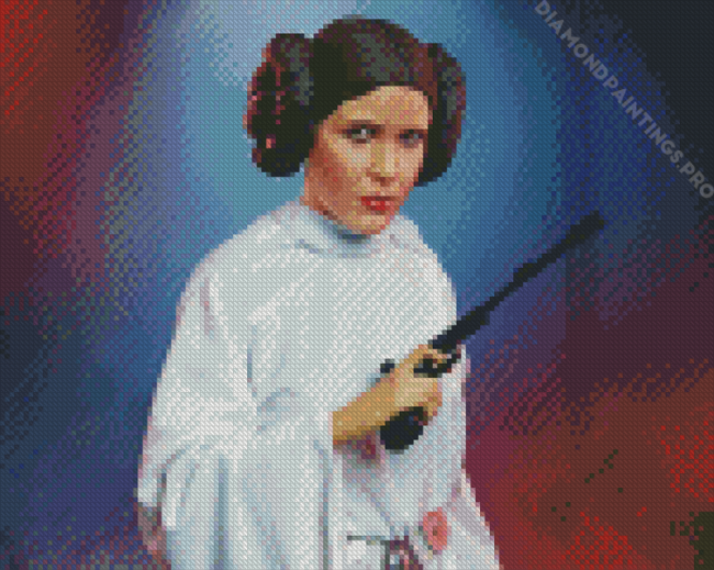 Star Wars Princess Layer Diamond Painting