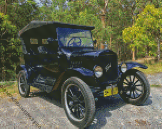 T Model Ford Diamond Painting
