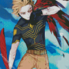 My Hero Academia Hawks Diamond Painting