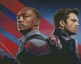 The Falcon And Winter Soldier Diamond Painting