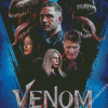 Venom Let There Be Carnige Movie Poster Diamond Painting