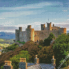 Wales The Harlech Castle Diamond Painting