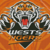Wests Tigers NRL Logo Diamond Painting
