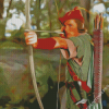 Aesthetic Errol Flynn Robin Hood Diamond Painting