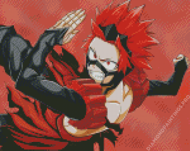 Aesthetic Red Riot Diamond Painting