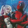 Aesthetic Harley And Deadpool Diamond Painting