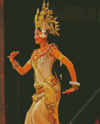 Beautiful Apsara Dancer Diamond Painting