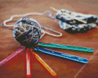 Crocheting Time Diamond Painting