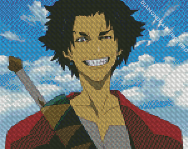 Cool Samurai Champloo Diamond Painting