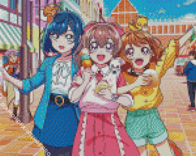 Cute Precure Diamond Painting