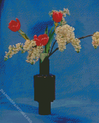 Ikebana Flower Art Diamond Painting