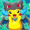Pikachu Charizard X Diamond Painting