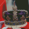 Purple Queen Crown Diamond Painting