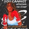 Strong Black Woman I Am The Storm Diamond Painting