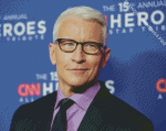 The American Broadcaster Anderson Cooper Diamond Painting