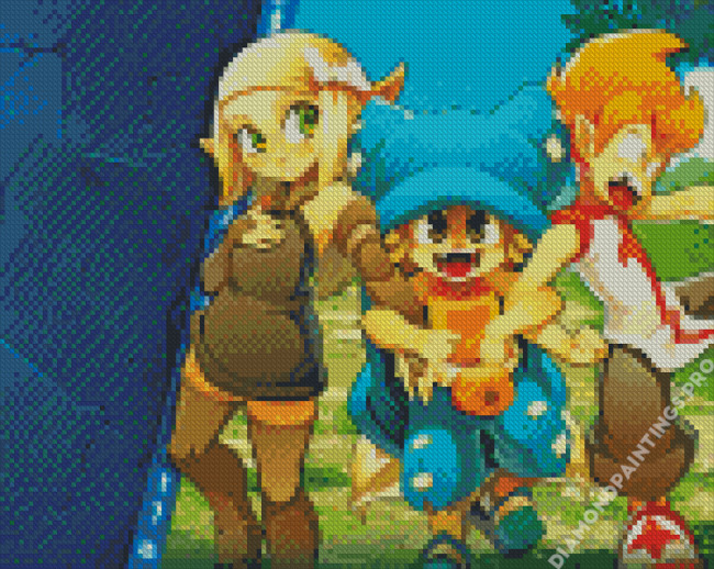 Wakfu Diamond Painting