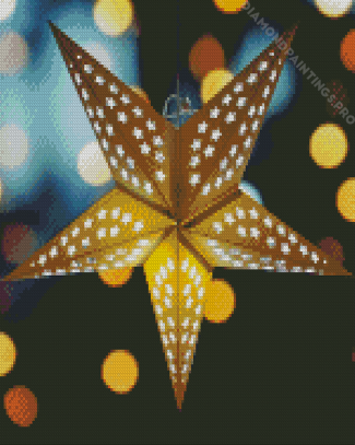 Yellow Star Lanterns Diamond Painting