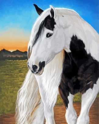 Aesthetic Cob Horse Art Diamond Painting