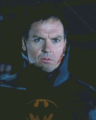 Batman Michael Keaton Actor Diamond Painting