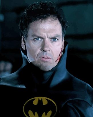 Batman Michael Keaton Actor Diamond Painting