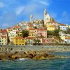 Cervo Town In Italy Diamond Painting