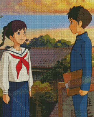 From Up On Poppy Hill Anime Diamond Painting