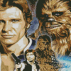 Han Solo And Chewie Star Wars Diamond Painting